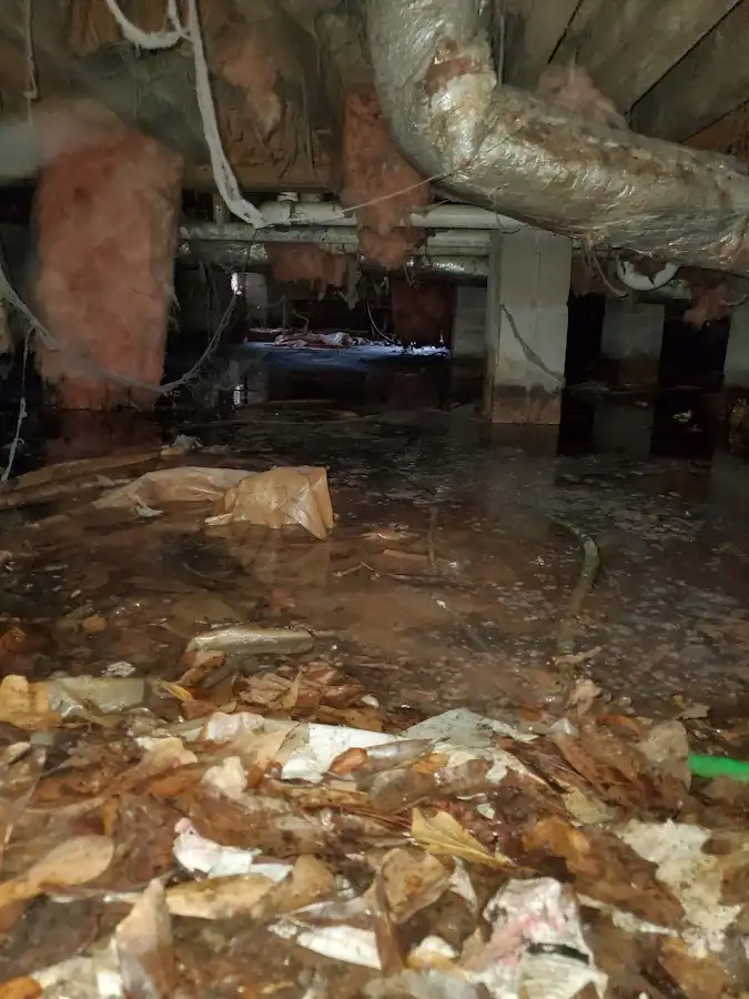 Crawl space flood assessment for Leak Detection & Repair in East Vincent